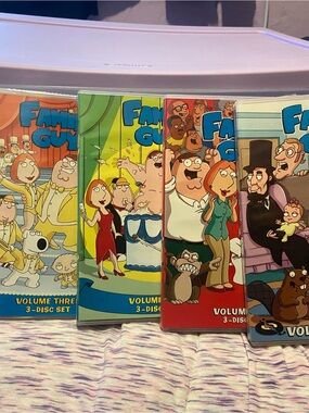 Family Guy DVD Bundle Set - Multicolor Volumes - Featuring Seasons 2,3,4,6,7